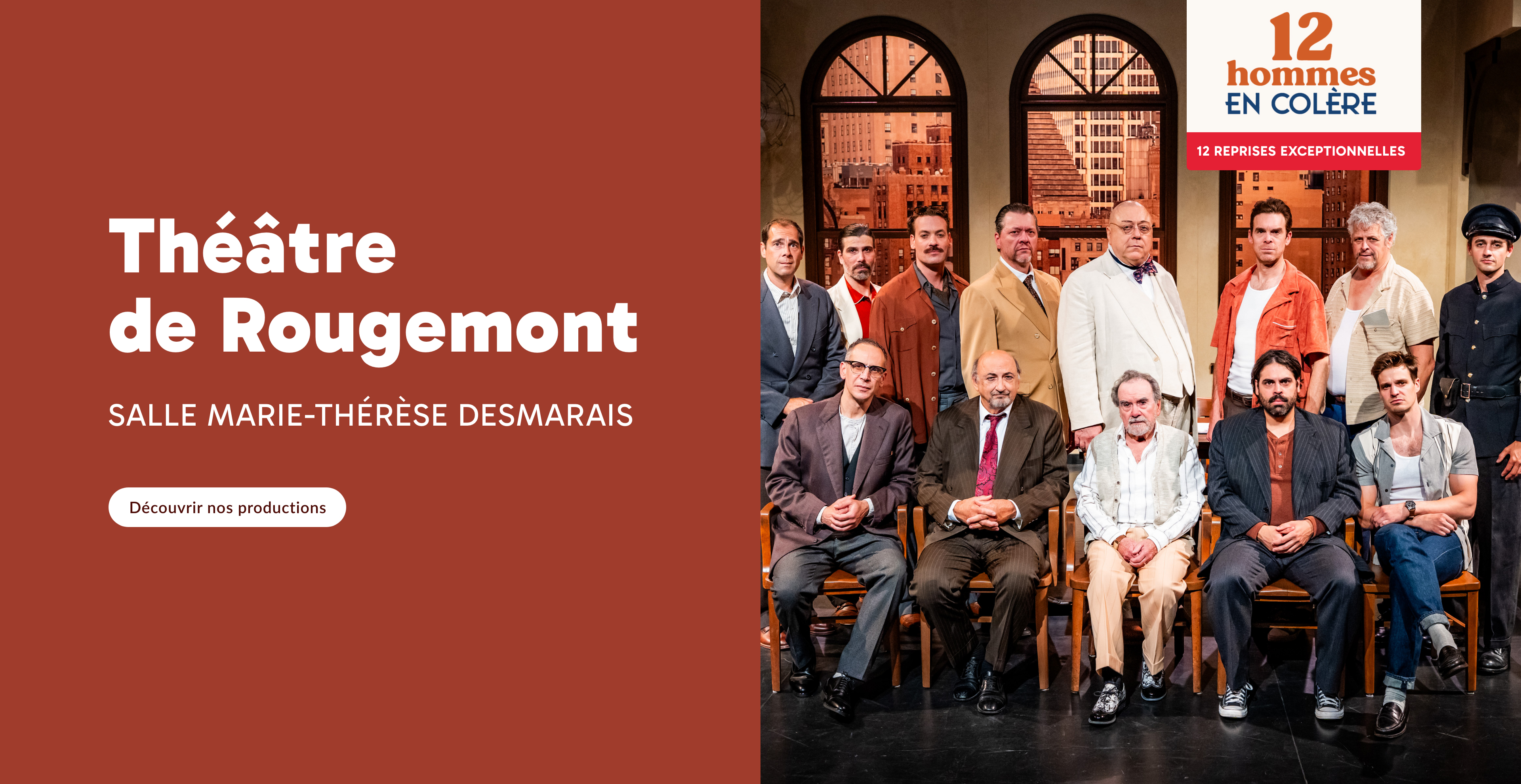 12 Hommes en Colère – Du 2 au 25 juillet 2026
